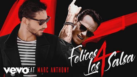 Maluma   Felices los 4  Salsa Version [Audio] ft. Marc ...
