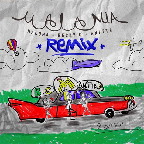 Maluma Ft. Becky G y Anitta   Mala Mia  Remix ...