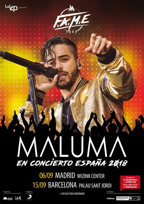 Maluma ofrecerá dos conciertos en España en 2018   El ...