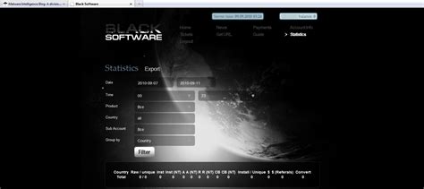 Malware Intelligence Blog: Black Software. Nuevo afiliado ...