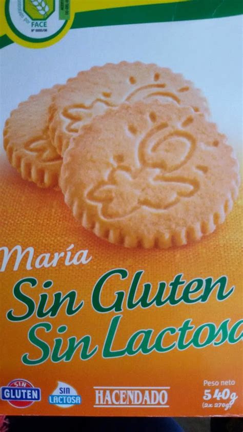 #mamáterecomienda Galletas María sin gluten y sin lactosa ...
