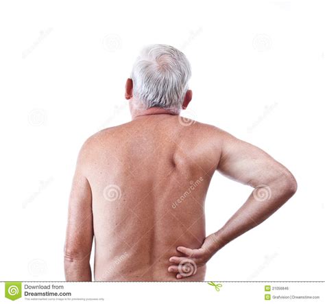 Man With Back Pain Royalty Free Stock Image   Image: 21056846