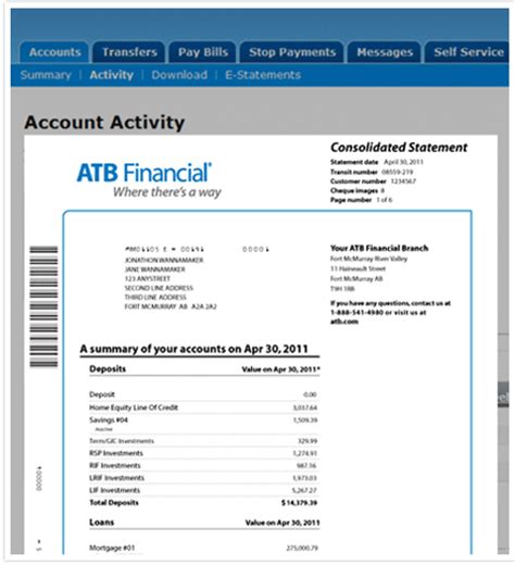 Managing My Account | View Accounts | ATB Online | ATB ...