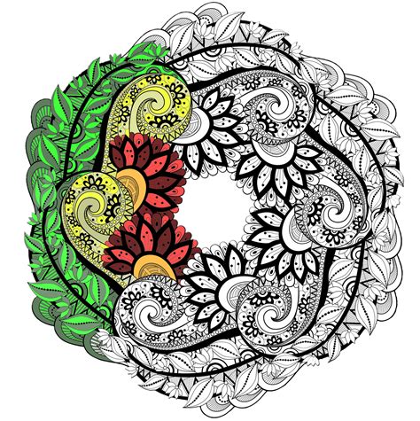 Mandalas   Coloring pages for adults | JustColor
