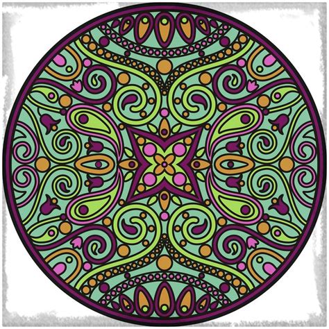 Mandalas de Colores para Imprimir y Descargar | Dibujos de ...