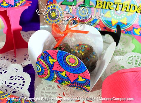 Mandalas Party Decoration   Party Supplies | Printable ...