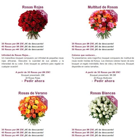 Mandar flores a domicilio en menos de 24 horas por Internet