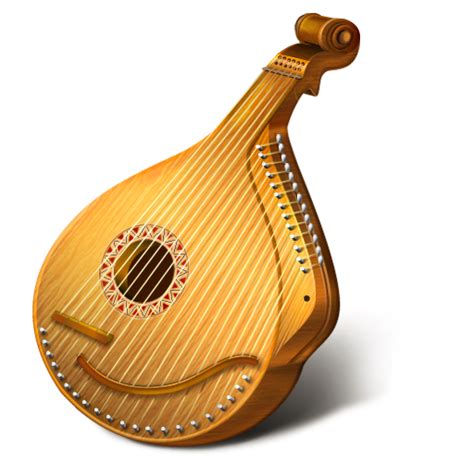 Mandolin Icon | Ukrainian Motifs Iconset | Artua.com