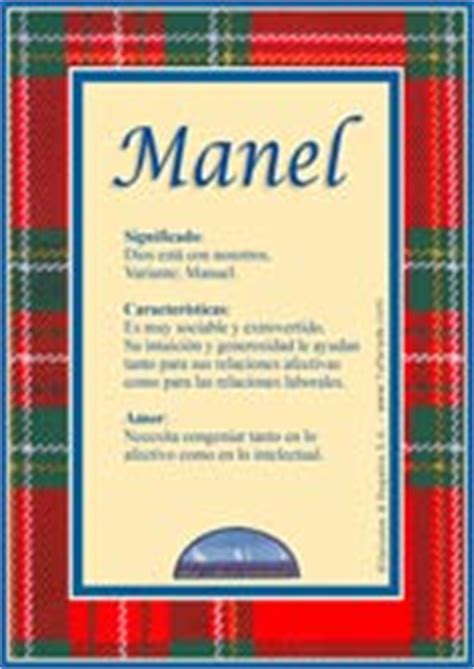 Manel, significado del nombre Manel, nombres