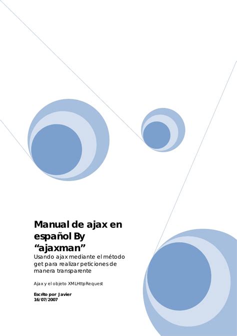 Manual De Ajax En Espanol
