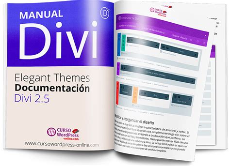 Manual de Divi 2.5 de Elegant Themes en pdf   WordPress ...