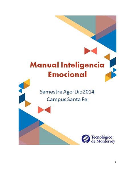 Manual de inteligencia emocional | INTELIGENCIA EMOCIONAL ...
