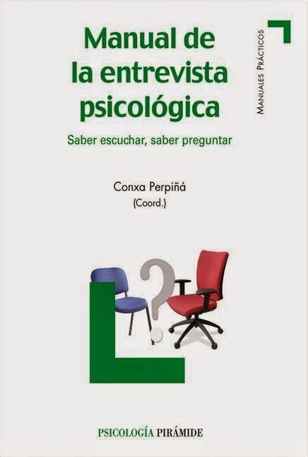 Manual De La Entrevista Psicológica  descarga gratis ...