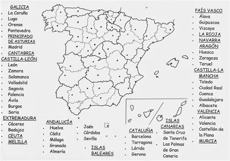 Manual del científico: Mapa mudo de las provincias de ...