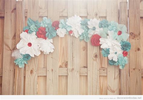 Manualidades de papel para decorar una boda • Decoración bodas
