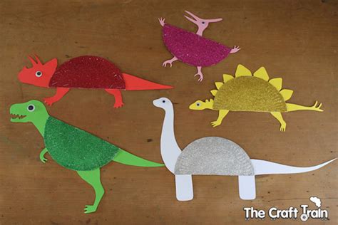 Manualidades originales ¡de dinosaurios!   Pequeocio