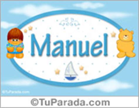 Manuel, significado del nombre Manuel, nombres
