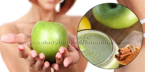 Manzana, canela y limón para bajar de peso   Salud y belleza