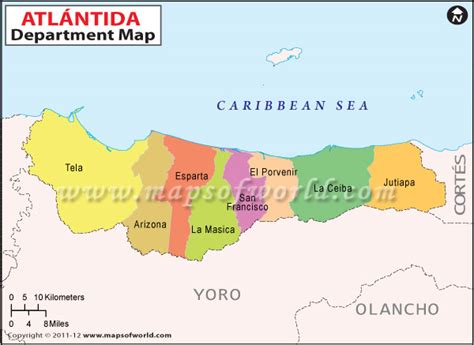 Map of Atlantida