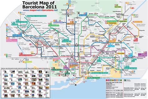 Map of Barcelona » Travel