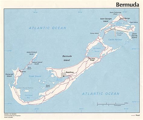 Map of Bermuda, Bermuda Maps   Mapsof.net