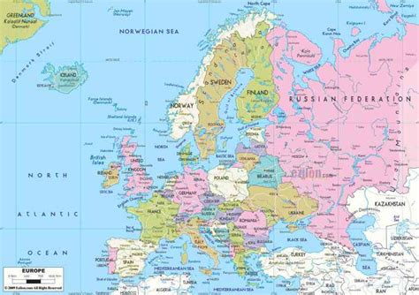 Map Of Europe Google Maps   HolidayMapQ.com