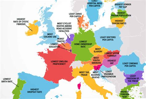 Map Of European Country