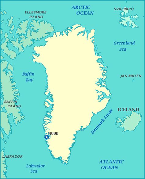 Map of Greenland, Greenland Maps   Mapsof.net