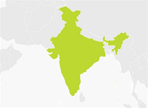 Map of India | TomTom