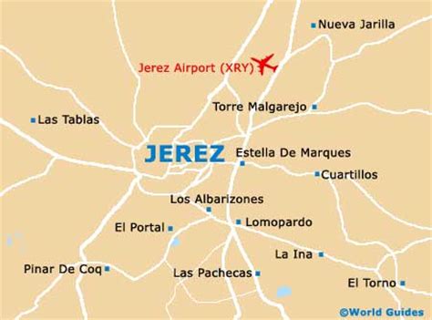 Map of Jerez Airport  XRY : Orientation and Maps for XRY ...