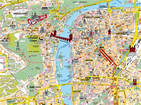 Map Of London Landmarks | Travel Maps and Major Tourist ...
