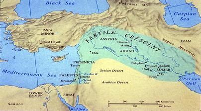 Map Of Mesopotamia Fertile Crescent Ancient civilizations ...