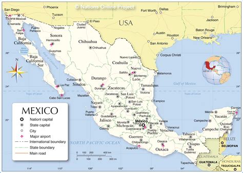 Map Of Mexico And Guatemala | Mexico Map