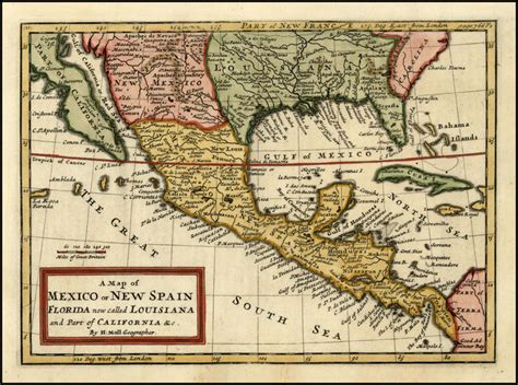 Map of Mexico or New Spain | Social Studies   Mexico ...