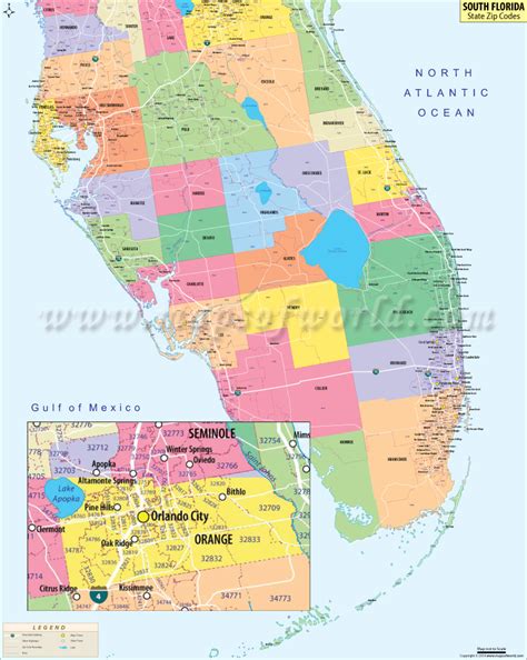 Map Of South Florida Zip Codes | Zip Code Map