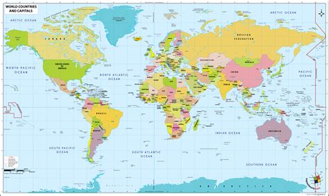 Map Of The World Countries roundtripticket.me