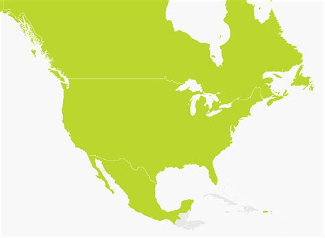 Map of USA, Canada & Mexico | TomTom