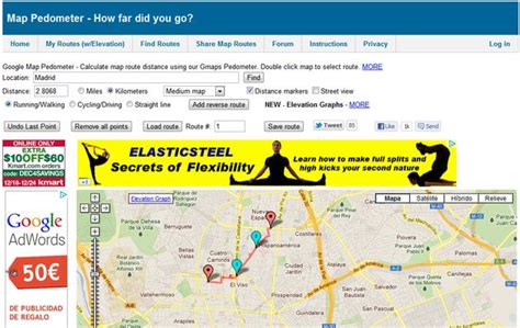 Map Pedometer: traza rutas y calcula distancias para tus ...