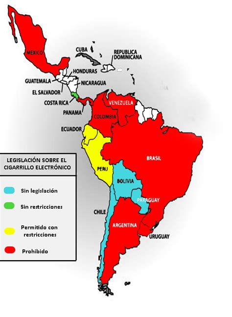Mapa America Latina Con Nombres