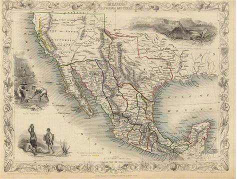 Mapa Antiguo Mexico Reproducciones Buena Calidad 60x40 ...