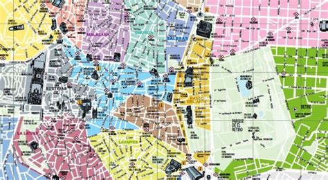 Mapa Barrios De Madrid | My blog