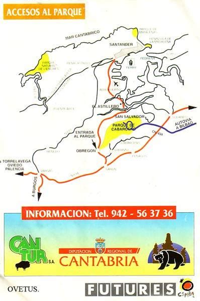 Mapa, CABARCENO  Cantabria