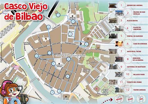 Mapa Casco Viejo Bilbao | My blog