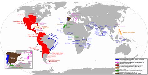 Mapa colonias españolas. « historiadelmundocontempo