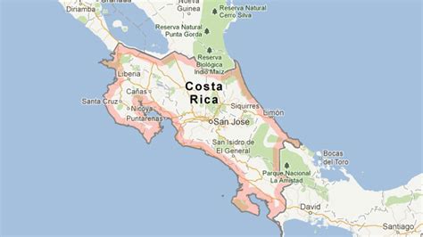 Mapa Costa Rica para un emprendedor extranjero | Emprender ...