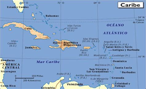 Mapa De Bermudas Y Bahamas