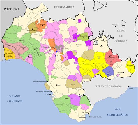 Mapa De Cadiz Provincia Y Sus Pueblos | threeblindants.com