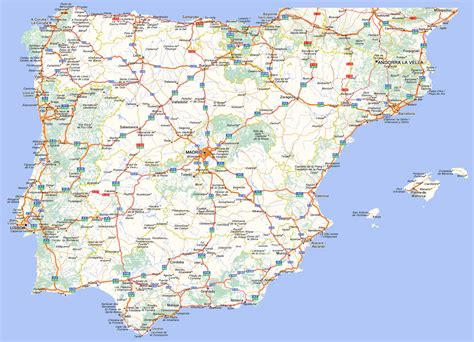 Mapa de carreteras en España   MapaCarreteras.org