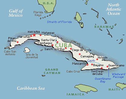 Mapa De Cuba Por Satelite