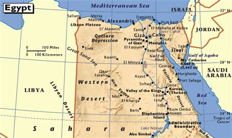 Mapa de egipto